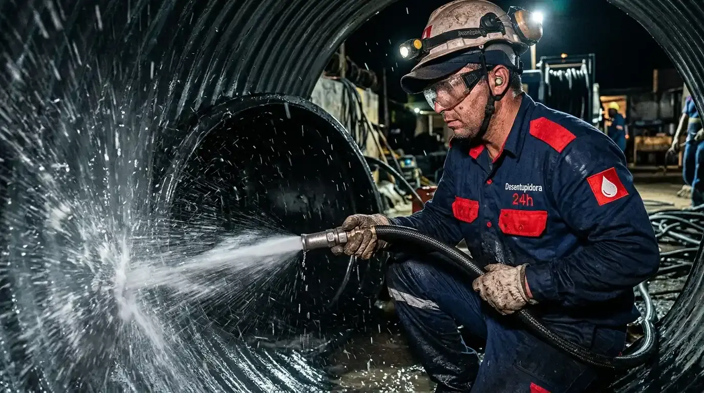 Desentupimento Profissional em Goiânia